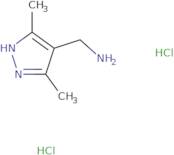 [(3,5-Dimethyl-1H-pyrazol-4-yl)methyl]amine dihydrochloride