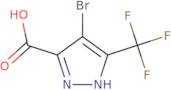 4-bromo-5-(trifluoromethyl)-1H-pyrazole-3-carboxylic acid