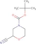 (R)-N-Boc-2-cyano-morpholine