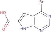 4-Bromo-7H-pyrrolo[2,3-d]pyrimidine-6-carboxylic acid