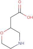 (S)-2-(Morpholin-2-yl)acetic acid