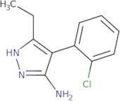 4-(2-Chlorophenyl)-5-ethyl-1H-pyrazol-3-amine