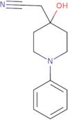 2-(4-Hydroxy-1-phenylpiperidin-4-yl)acetonitrile