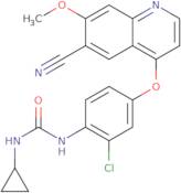 1-[2-Chloro-4-(6-cyano-7-methoxyquinolin-4-yl)oxyphenyl]-3-cyclopropylurea