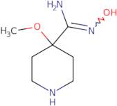 N'-Hydroxy-4-methoxypiperidine-4-carboximidamide