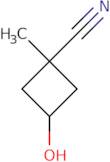 3-Hydroxy-1-methylcyclobutane-1-carbonitrile