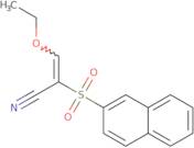 3-Ethoxy-2-[(naphth-2-yl)sulphonyl]acrylonitrile