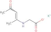 Potassium 2-[(4-oxopent-2-en-2-yl)amino]acetate