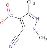 1,3-Dimethyl-4-nitro-1H-pyrazole-5-carbonitrile