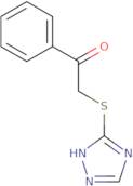 1-Phenyl-2-(1H-1,2,4-triazol-3-ylsulfanyl)ethan-1-one