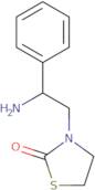 3-[(2RS)-2-amino-2-phenylethyl]thiazolidin-2-one