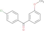 4-Chloro-3'-methoxybenzophenone