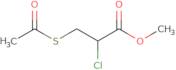 Methyl 3-(acetylsulfanyl)-2-chloropropanoate