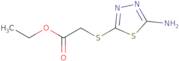 Ethyl [(5-amino-1,3,4-thiadiazol-2-yl)thio]acetate