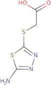 2-[(5-Amino-1,3,4-thiadiazol-2-yl)sulfanyl]acetic acid