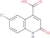6-Chloro-2-oxo-1,2-dihydroquinoline-4-carboxylic acid