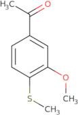 1-[3-Methoxy-4-(methylsulfanyl)phenyl]ethan-1-one