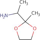 1-(2-Methyl-1,3-dioxolan-2-yl)ethan-1-amine