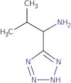 2-Methyl-1-(2H-1,2,3,4-tetrazol-5-yl)propan-1-amine