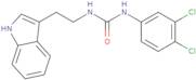 ((3,4-dichlorophenyl)amino)-N-(2-indol-3-ylethyl)formamide