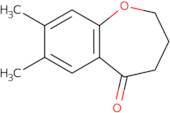 7,8-Dimethyl-2,3,4,5-tetrahydro-1-benzoxepin-5-one