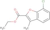 Ethyl 7-chloro-3-methyl-1-benzofuran-2-carboxylate