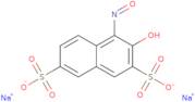 1-Nitroso-2-naphthol-3,6-disulfonic acid disodium