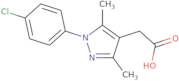 2-[1-(4-Chlorophenyl)-3,5-dimethyl-1H-pyrazol-4-yl]acetic acid