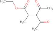 Ethyl 3-acetyl-2-methyl-4-oxopentanoate