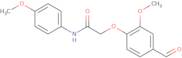 2-(4-Formyl-2-methoxy-phenoxy)- N -(4-methoxy-phenyl)-acetamide