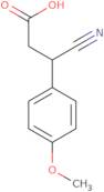 3-Cyano-3-(4-methoxyphenyl)propanoic acid