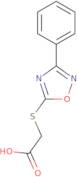 2-[(3-Phenyl-1,2,4-oxadiazol-5-yl)sulfanyl]acetic acid
