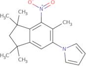 1-(7-Nitro-1,1,3,3,6-pentamethylindan-5-yl)-1H-pyrrole