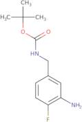 tert-Butyl 3-amino-4-fluorobenzylcarbamate