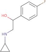 2-(Cyclopropylamino)-1-(4-fluorophenyl)ethan-1-ol