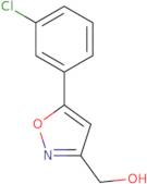 [5-(3-Chlorophenyl)-1,2-oxazol-3-yl]methanol