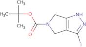 3-Iodo-2,6-dihydro-4H-pyrrolo[3,4-c]pyrazole-5-carboxylic acid tert-butyl ester