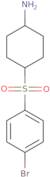 4-(4-Bromobenzenesulfonyl)cyclohexan-1-amine