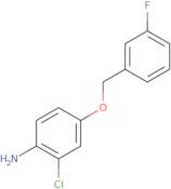 2-Chloro-4-(3-fluoro-benzyloxy)aniline