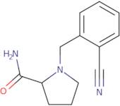 1-[(2-Cyanophenyl)methyl]pyrrolidine-2-carboxamide