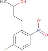 4-(5-Fluoro-2-nitrophenyl)butan-2-ol