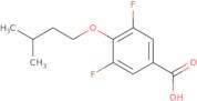 3,5-Difluoro-4-(isopentyloxy)benzoic acid