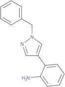 2-(1-Benzylpyrazol-4-yl)aniline