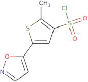 5-(5-Isoxazolyl)-2-methyl-3-thiophenesulfonyl chloride