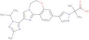 2-(4-(2-(1-Isopropyl-3-methyl-1H-1,2,4-triazol-5-yl)-5,6-dihydrobenzo[f]imidazo[1,2-d][1,4]oxaze...