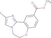 5,6-Dihydro-2-iodoimidazo[1,2-d][1,4]benzoxazepine-10-carboxylic acid, methyl ester