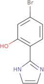 5-Bromo-2-(1H-imidazol-2-yl)phenol