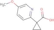 1-(5-Methoxypyridin-2-yl)cyclopropanecarboxylic acid