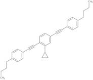 4,4-2-Cyclopropyl-1,4-Phenylene)Bis(Ethyne-2,1-Diyl))Bis(Butylbenzene)