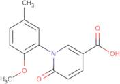 1-(2-Methoxy-5-methylphenyl)-6-oxo-1,6-dihydropyridine-3-carboxylic acid